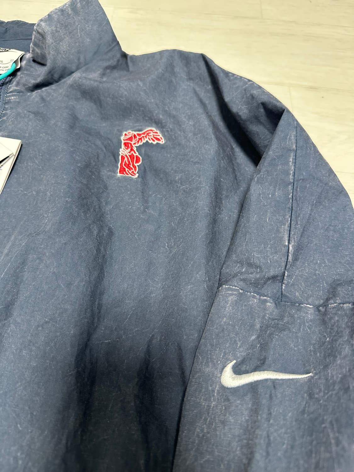 (XL우먼스)쿄카 kyoka 나이키 바람막이 우먼스 에센셜 우븐 자켓 상품이미지4