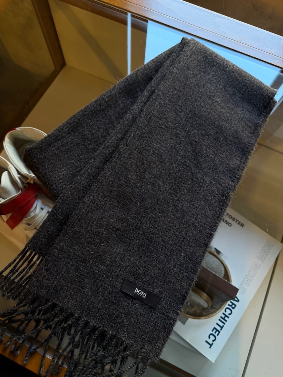 휴고보스 블랙라벨 머플러 상품이미지7