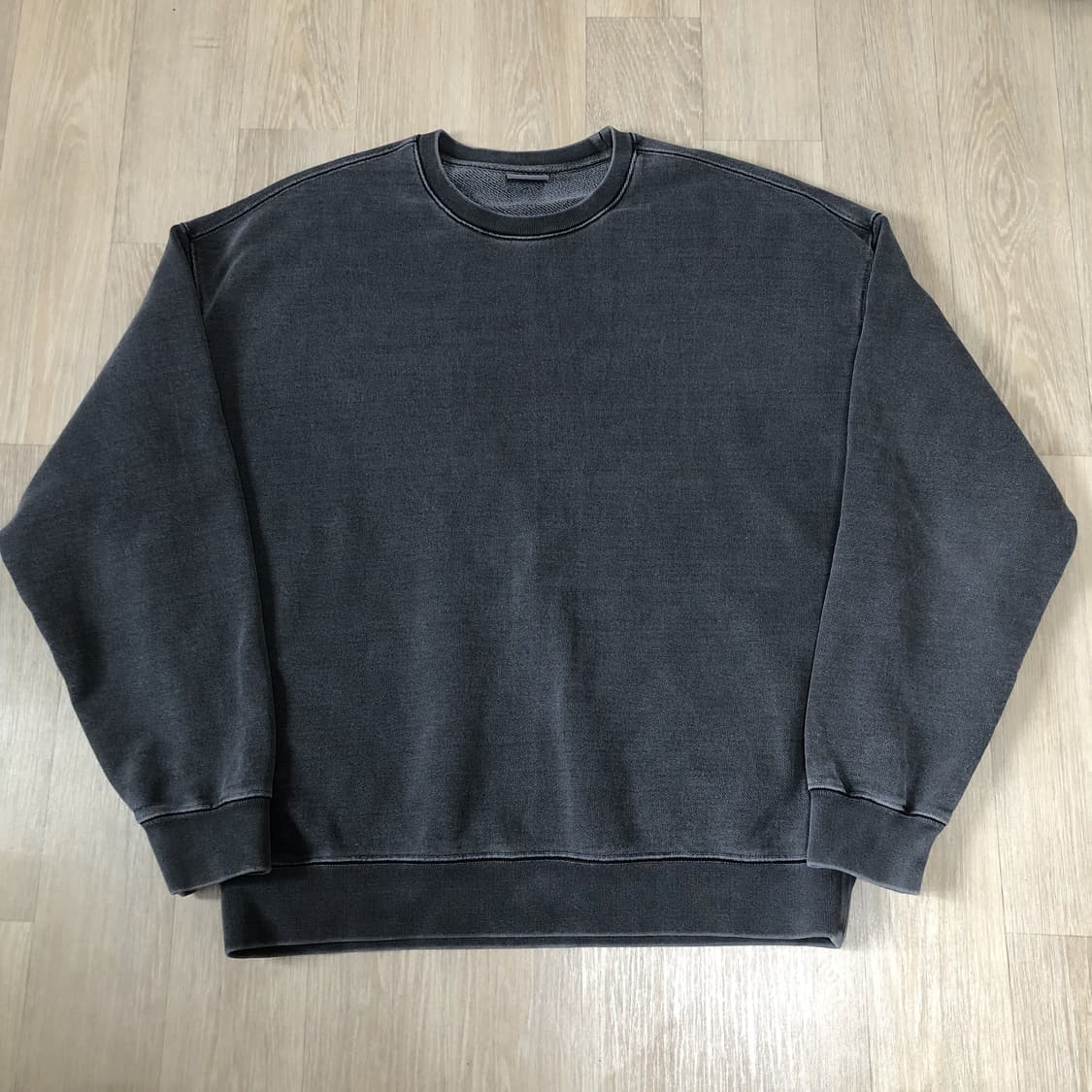 (XL) 소버먼트 SOVERMENT 980G 피그먼트 후드집업 스웻셔츠  상품이미지6