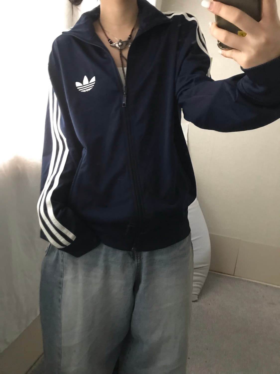 아디다스 네이비 구파이어버드 져지 상품이미지5