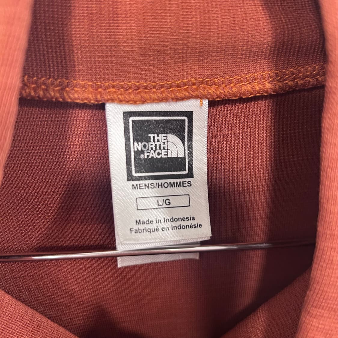 노스페이스 스몰로고 아웃도어 코튼 집업 상품이미지3