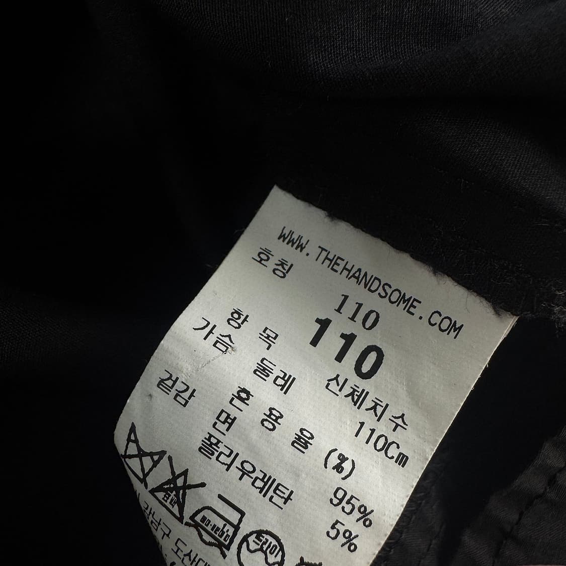 타임옴므 블랙 반팔 폴로 셔츠 110 상품이미지3