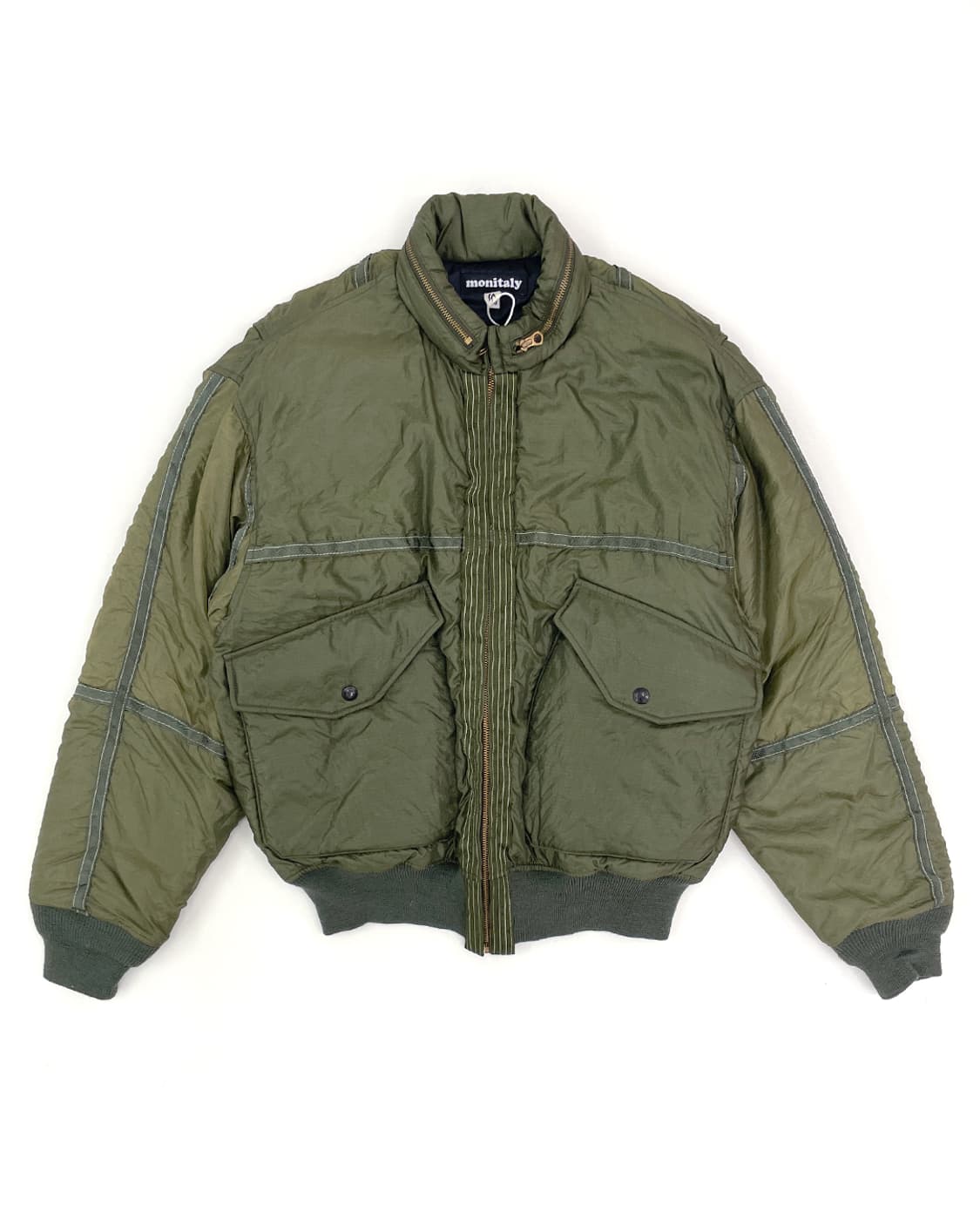 20AW 모니탈리 미군 낙하산 CWG 블루장 40 상품이미지1