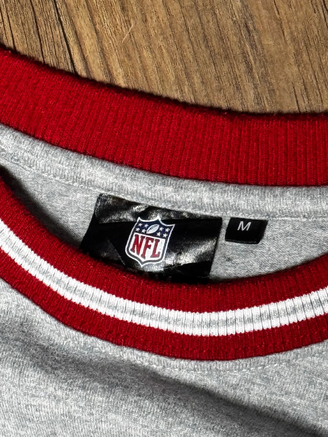 NFL 샌프란시스코 49ers의 빈티지 그레이 스웻셔츠 상품이미지5