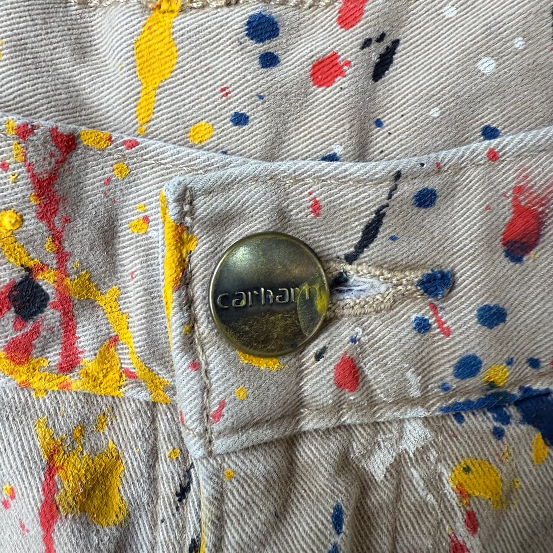 칼하트 페인팅 워크팬츠 상품이미지3