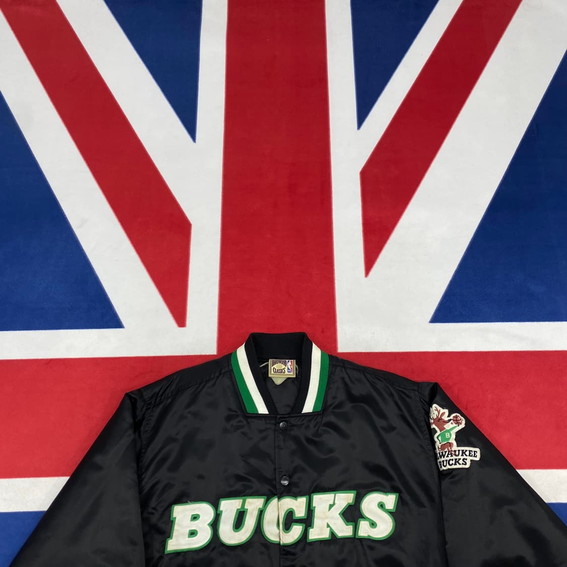 NBA 밀워티벅스 스타디움자켓 실측L  상품이미지2