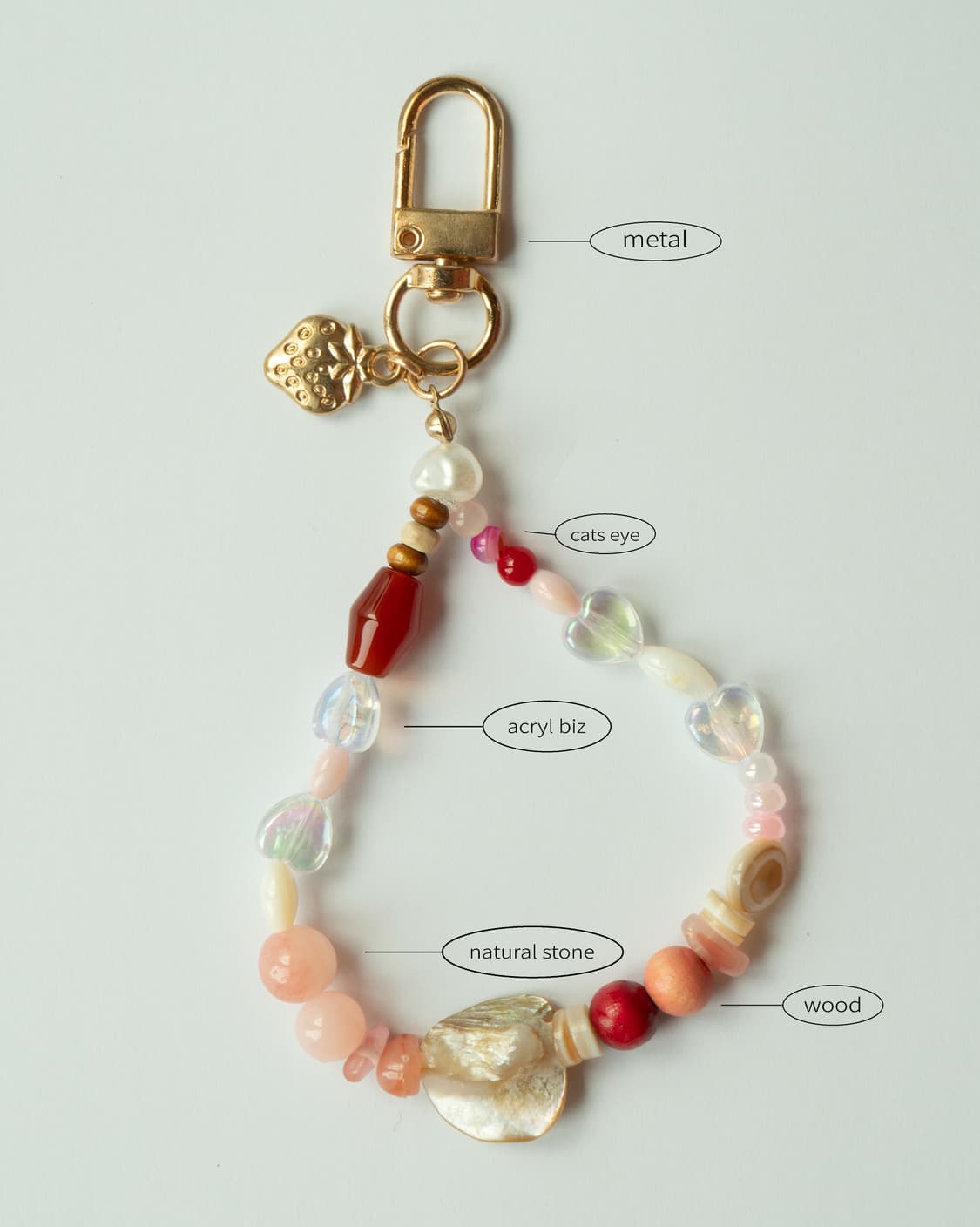 [handmade]🍓딸기맛키링🍓 상품이미지1