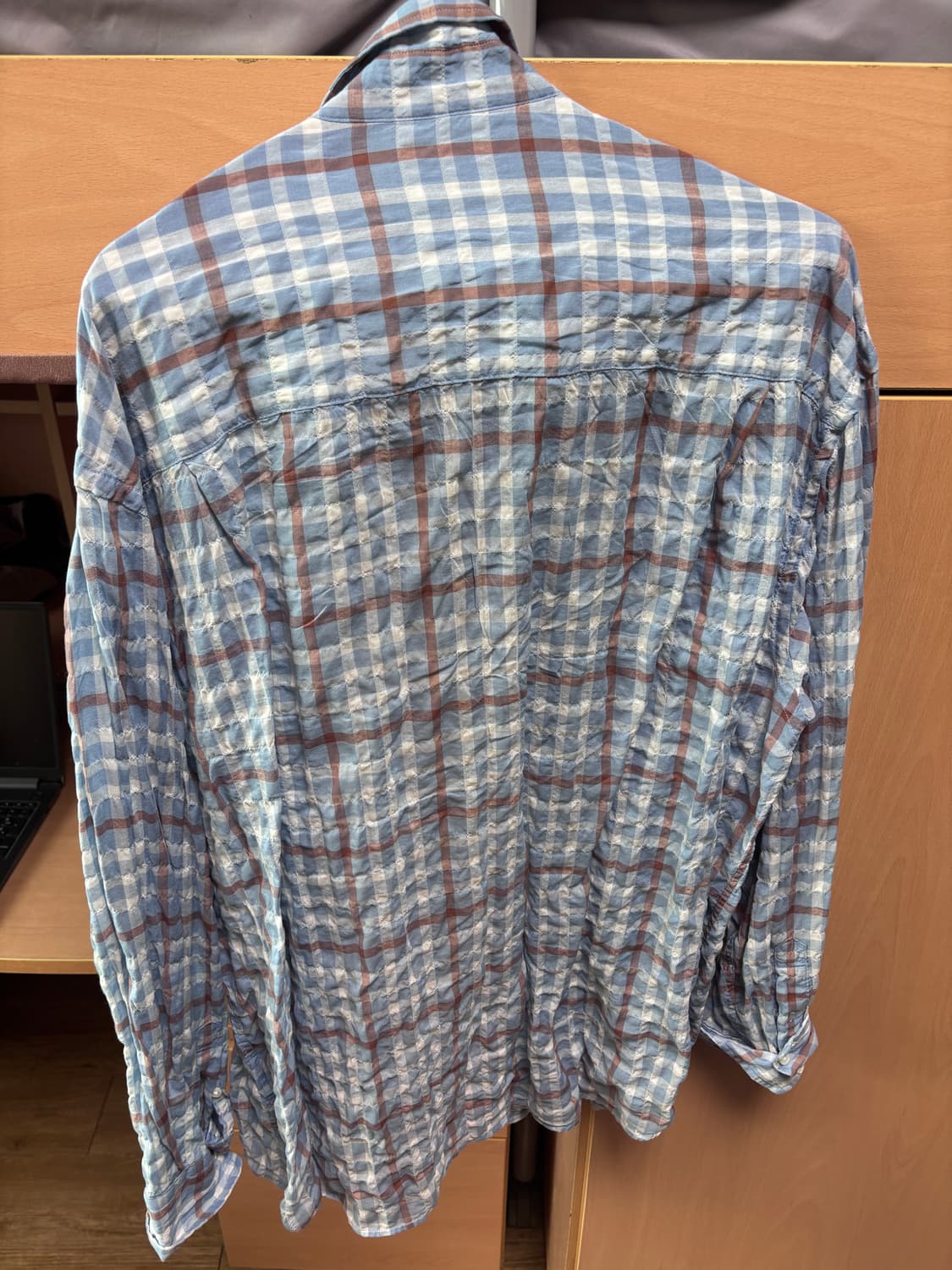 우드비 체크셔츠 상품이미지3