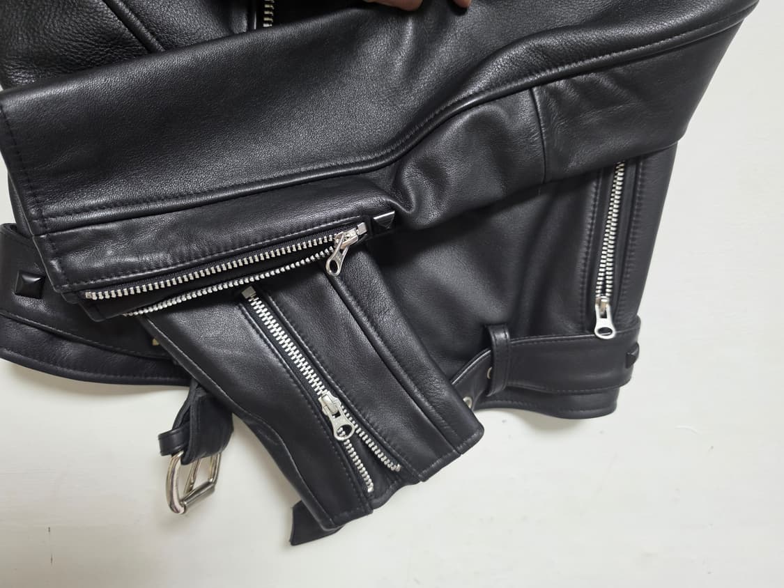 
Lucky Chouette 양가죽 라이더 자켓 36 (새상품) 상품이미지6