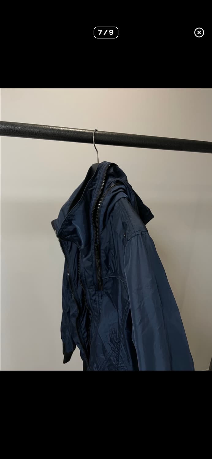 (105) tbj 네이비 락시크 블루종 바람막이 자켓 상품이미지7