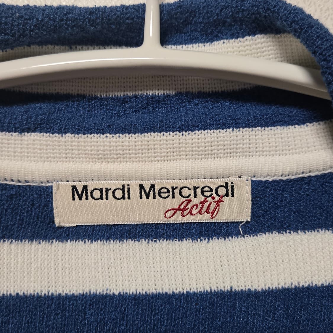 마르디메크르디 스트라이프 니트자켓 / 여성 자켓/ 여성 가디건  상품이미지3