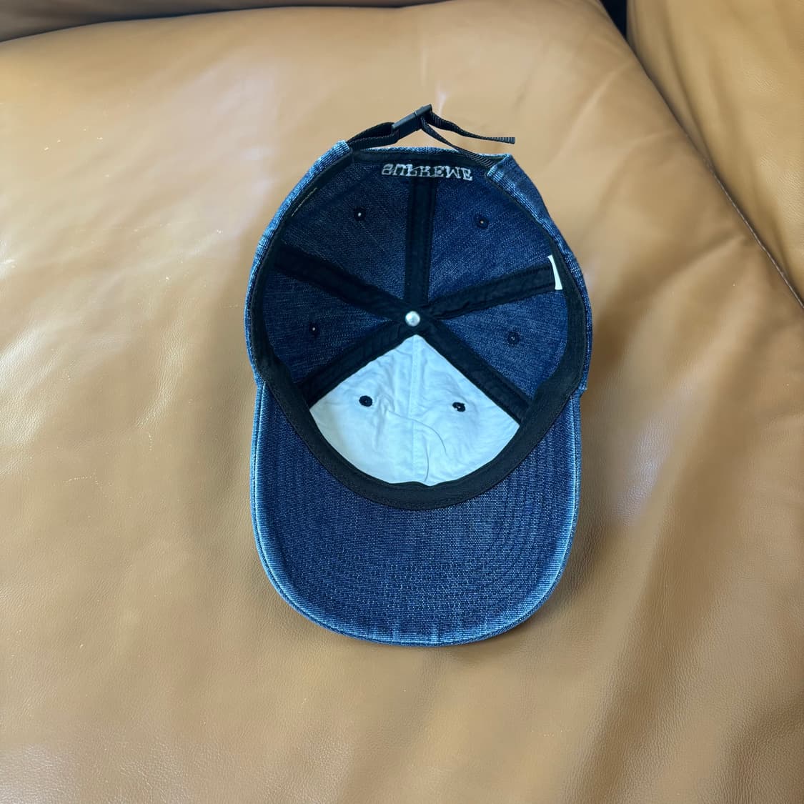 슈프림 6패널 볼캡 모자 워시드 데님 상품이미지6