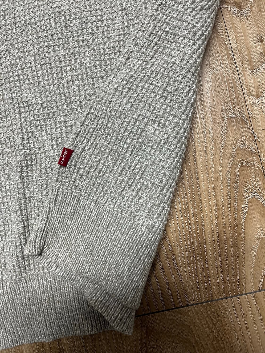 리바이스 와플 니트 XL 상품이미지3