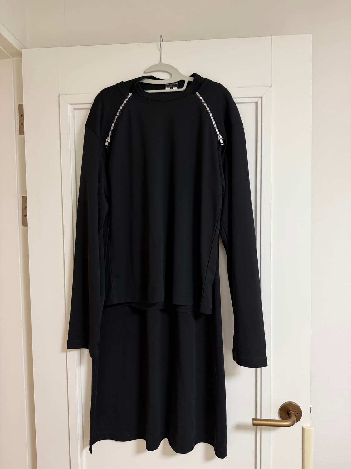 꼼데가르송 옴므플러스 지퍼 포인트 티 M 상품이미지1