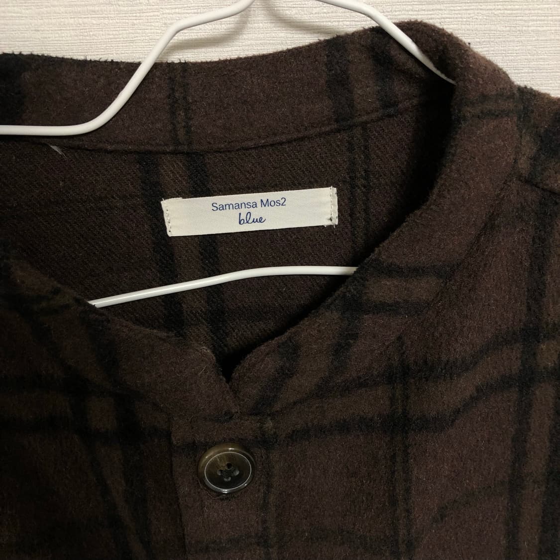 Samansa Mos2 브라운 자켓 상품이미지3