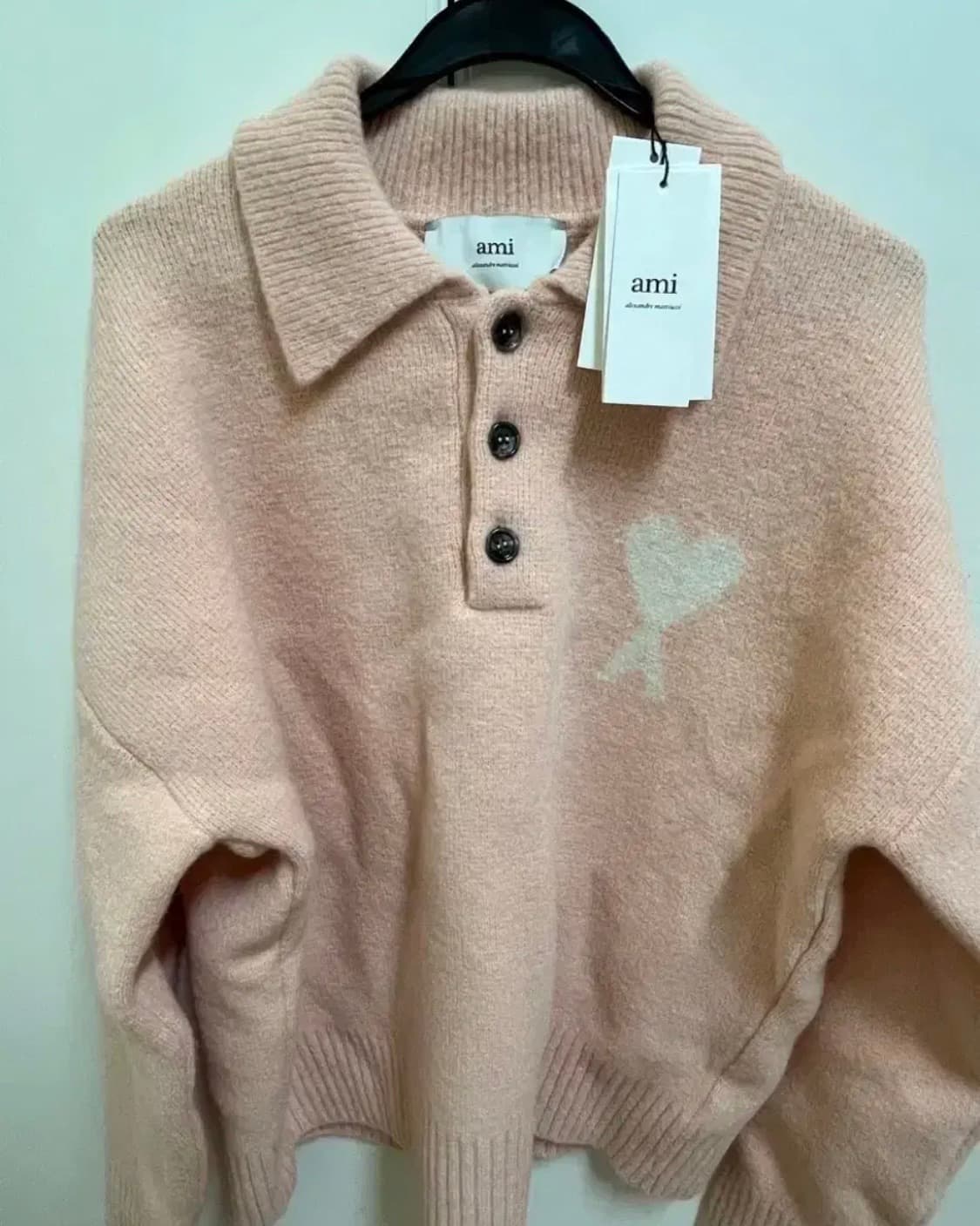 아미 빅하트 니트 스웨터 상품이미지1