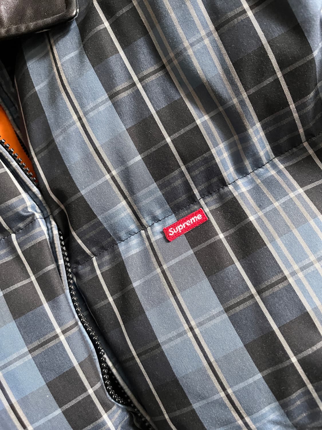 Xl 슈프림 레더카라 퍼피 자켓 상품이미지2