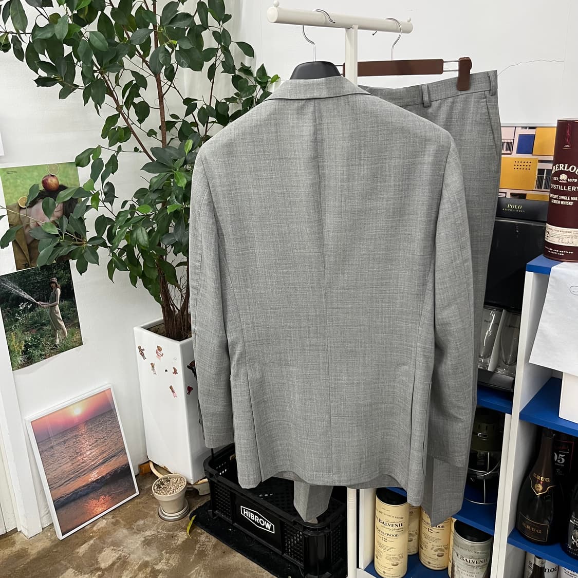 수트서플라이 셋업 38L/30 상품이미지5