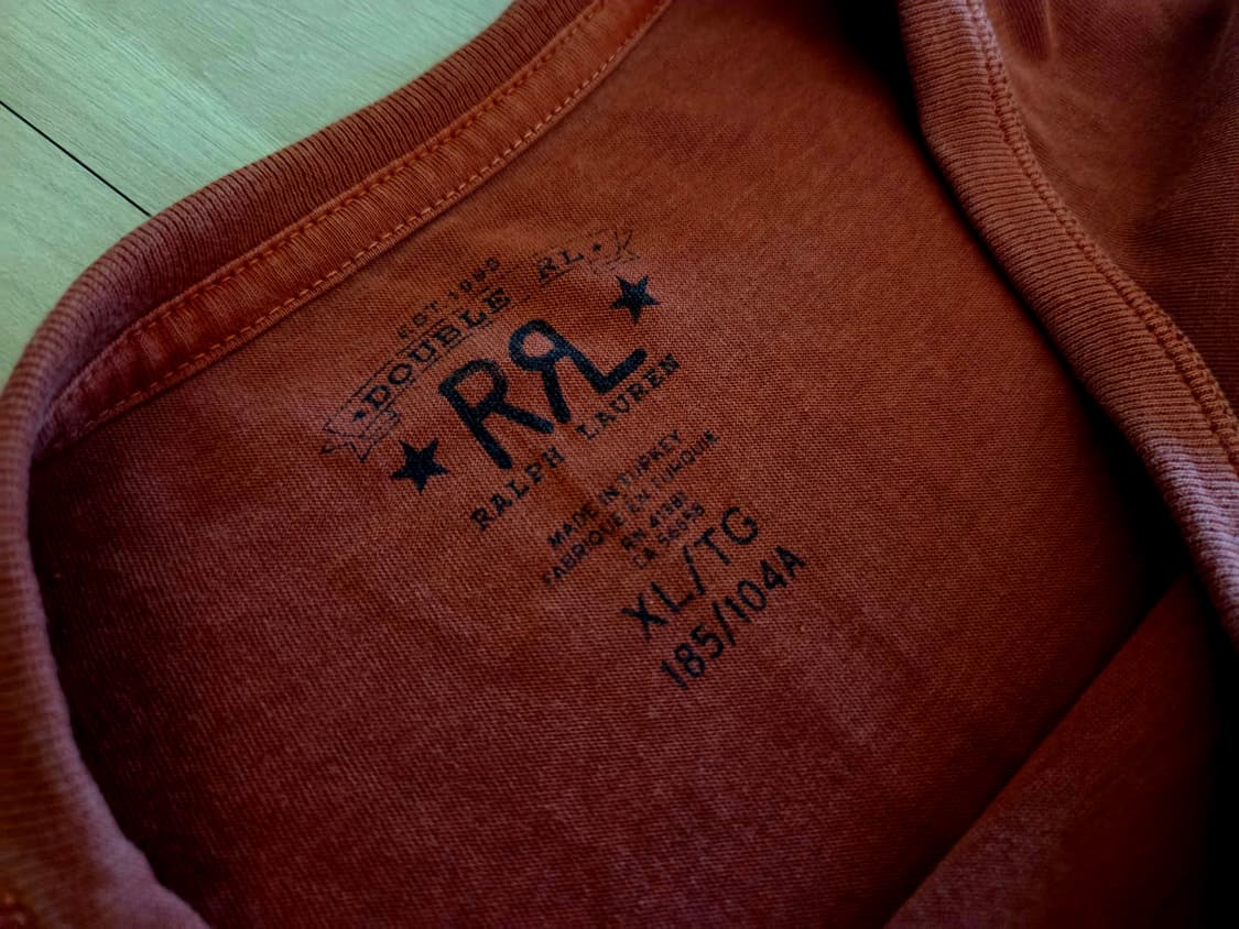 RRL 더블알엘 저지 그래픽 반팔 티셔츠 XL 상품이미지3