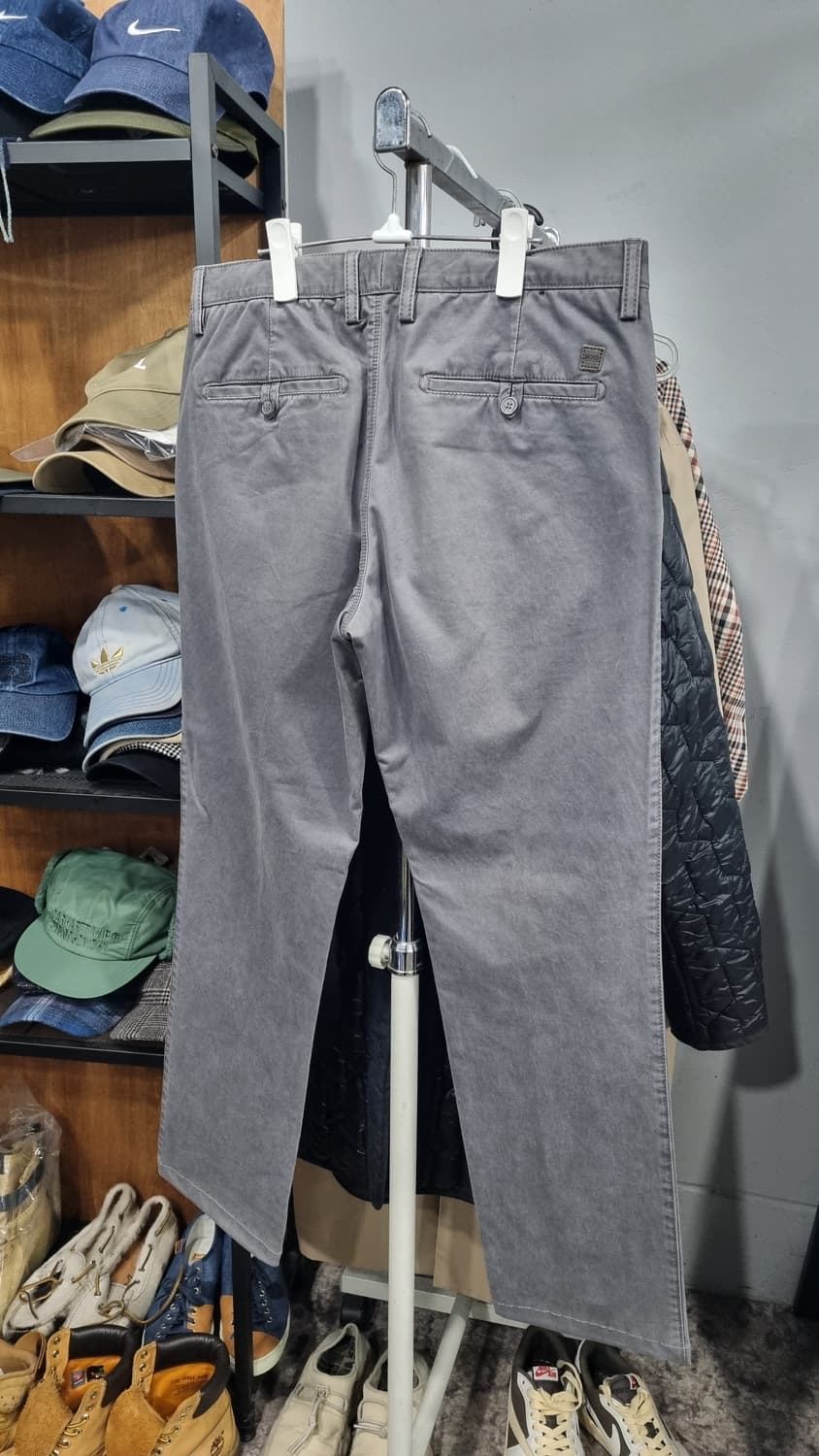 ((휴고 보스)) 정품 회색 코튼팬츠 33사이즈  상태깔끔 상품이미지2