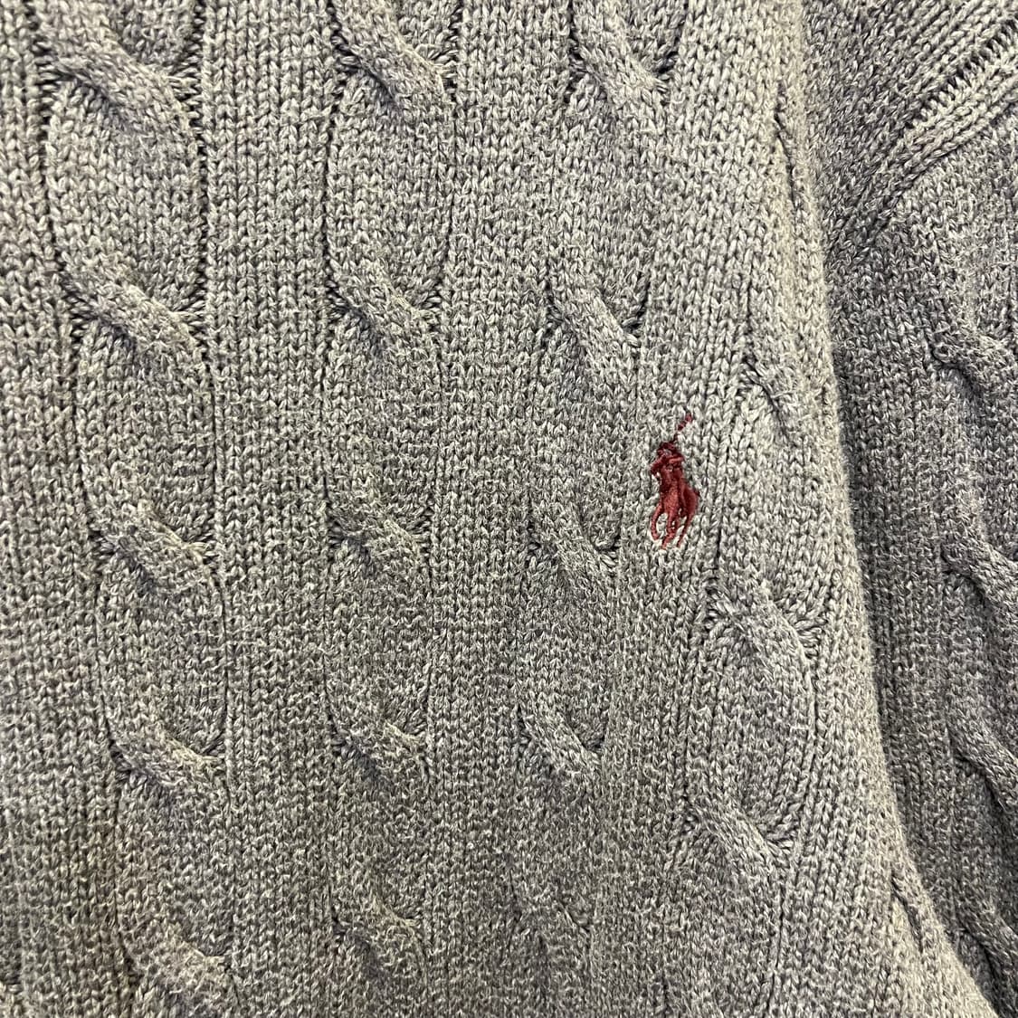 폴로 꽈배기 니트 상품이미지4