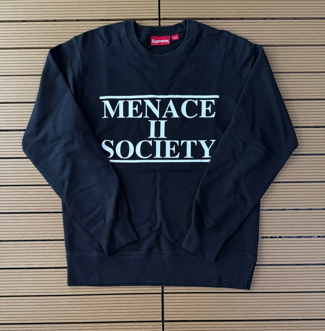 슈프림 menace ii society 맨투맨 상품이미지1