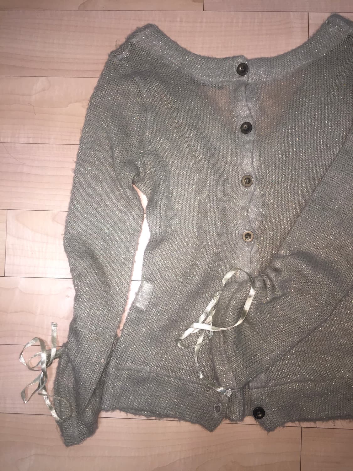 빈티지 디테일니트가디건 상품이미지3