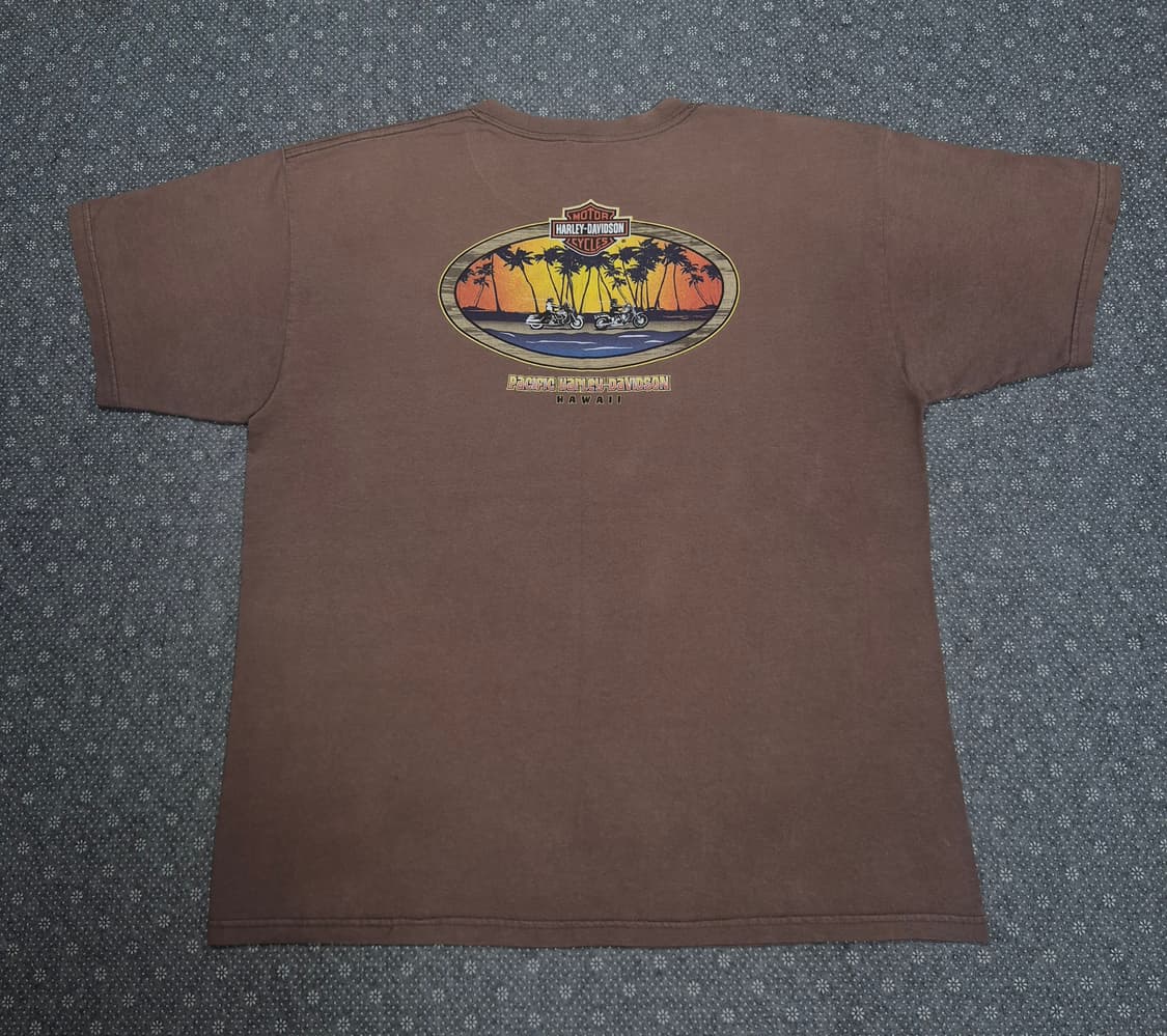 [XL]00s US made 할리데이비슨 하와이-A74 상품이미지1