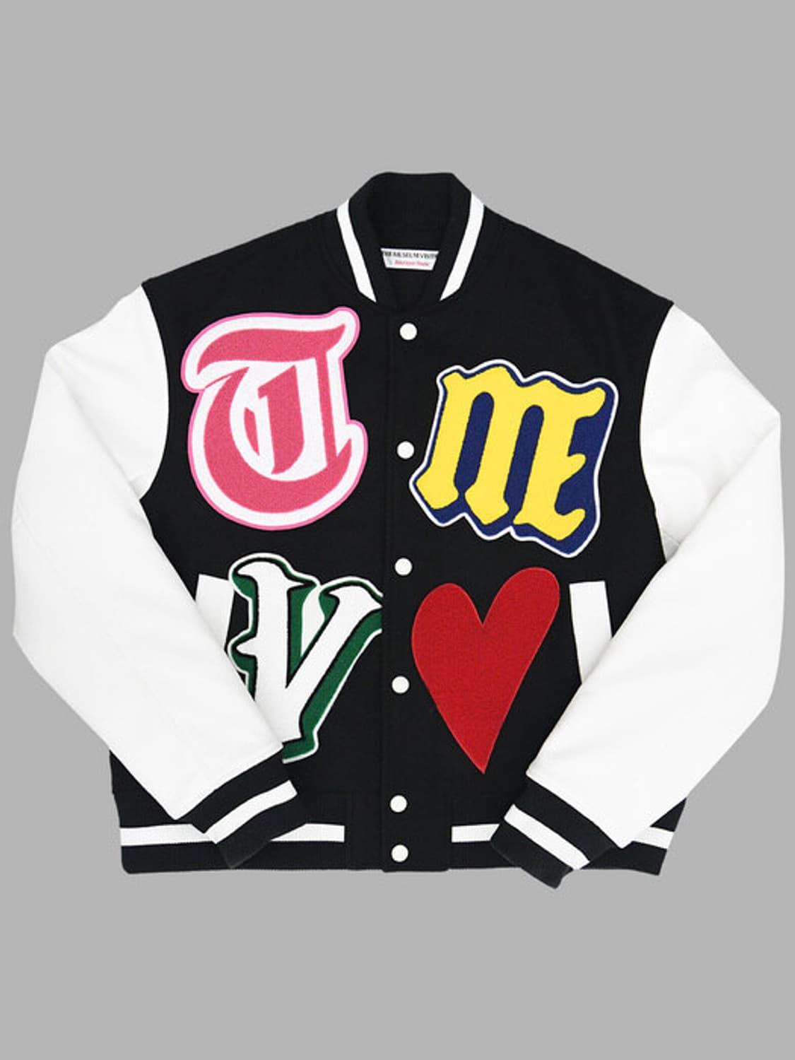 더뮤지엄비지터 바시티 자켓 상품이미지1