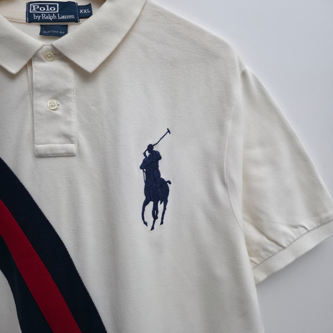 [XXL] 폴로 랄프로렌 빅포니 스트라이프 반팔 카라티 상품이미지4