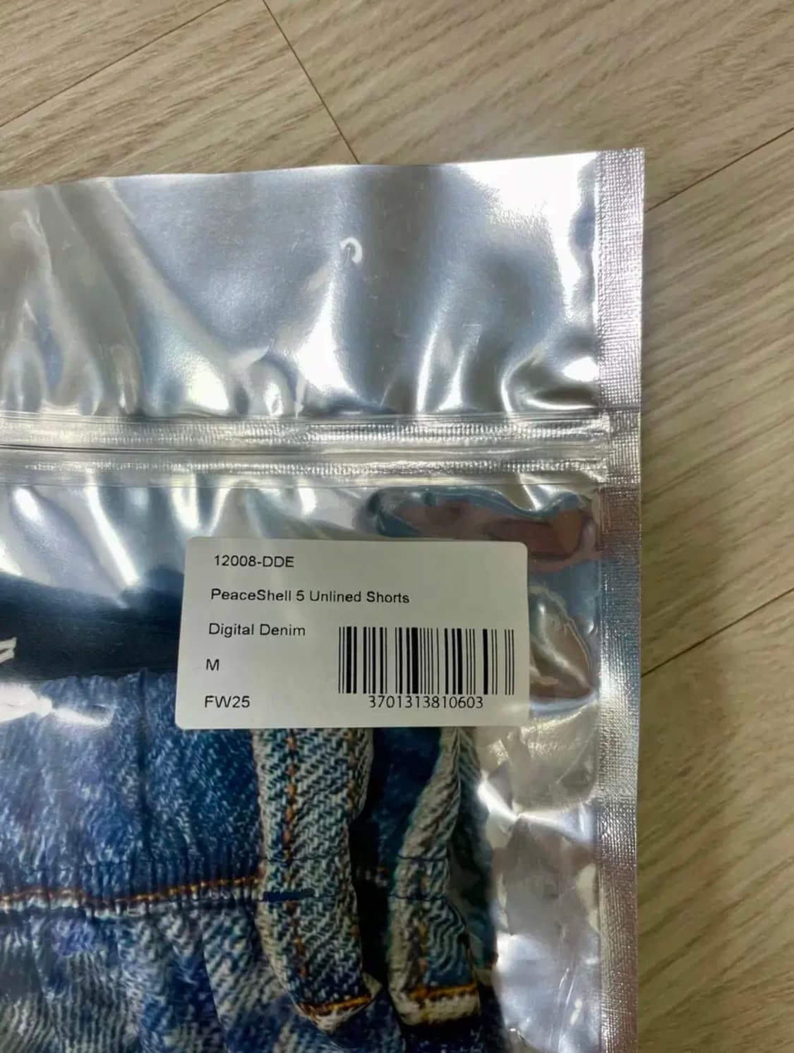 새티스파이 피스쉘데님쇼츠M 상품이미지2