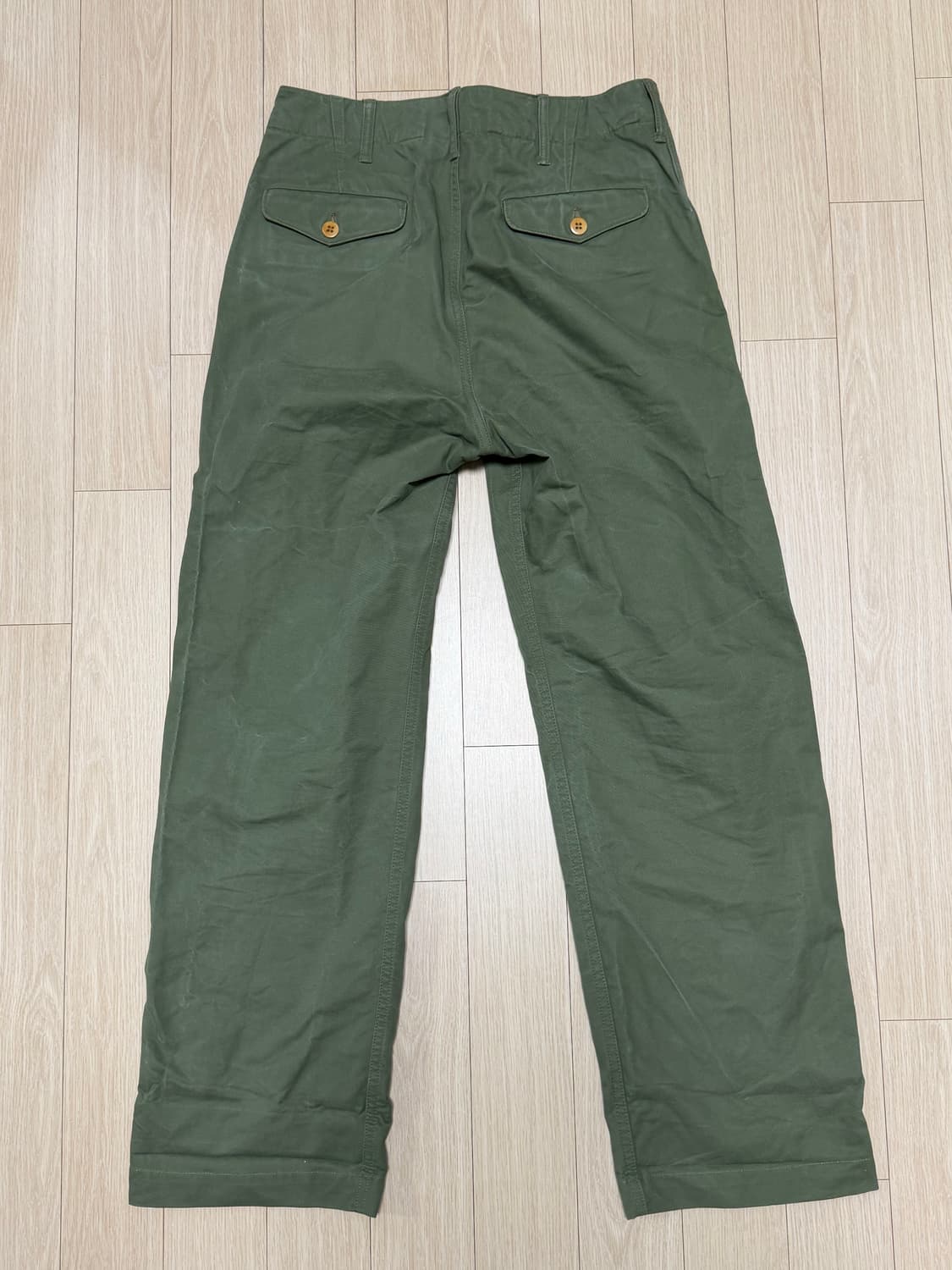USMC Officer Trousers Olive 32사이즈 상품이미지3