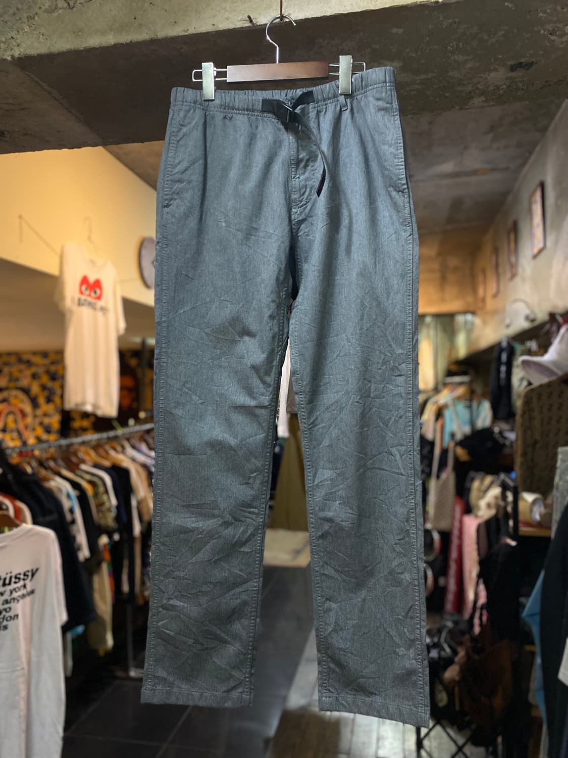 GRAMICCI 그라미치 그레이 컬러 팬츠 L size 상품이미지2