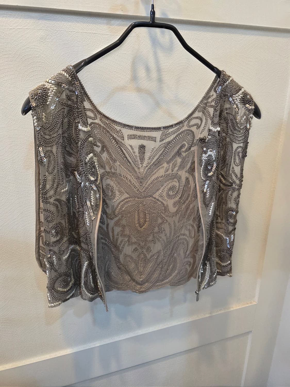 모그 진주비즈 장식 나시겸 베스트 상품이미지6