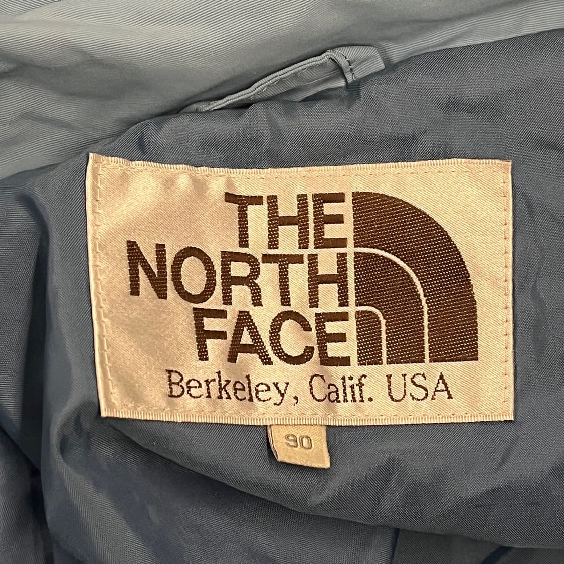 [정품/90] 노스페이스 후드 바람막이 자켓 하늘색 b14 상품이미지5