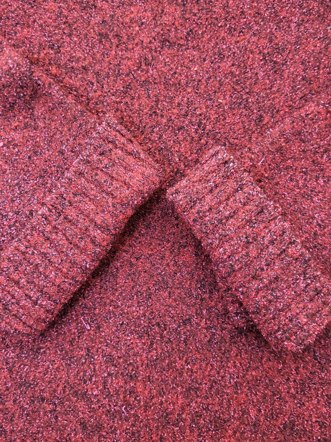 KUHO 버건디 니트 탑 s 상품이미지6