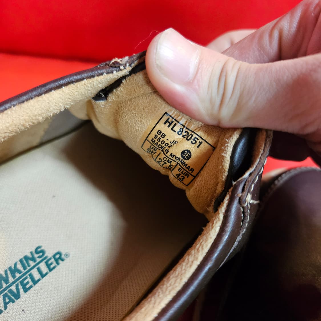 호킨스 트래블러 아이티 엘더블유 로퍼 43size 상품이미지9