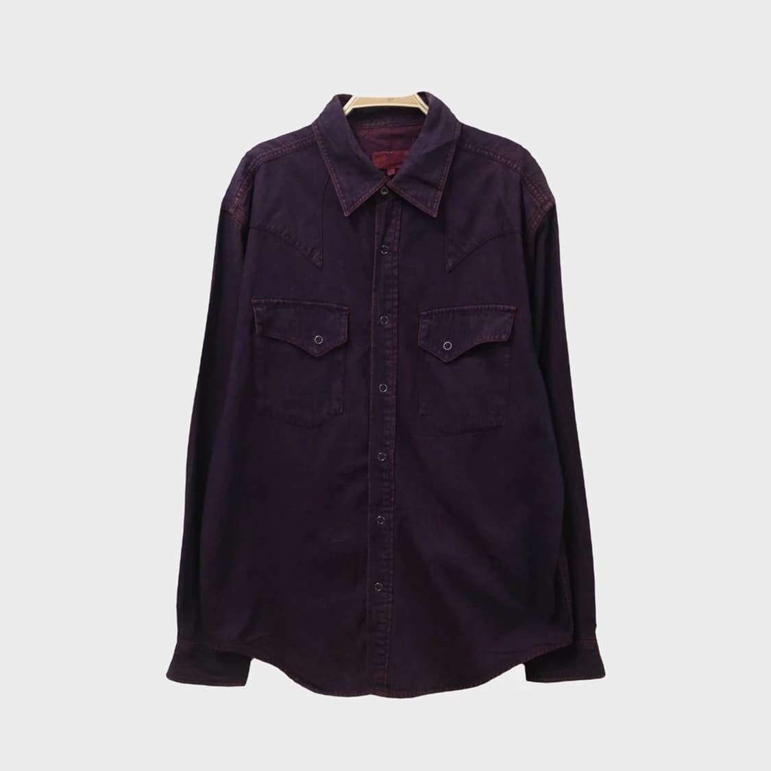 워시드 코튼 셔츠 66618 상품이미지1