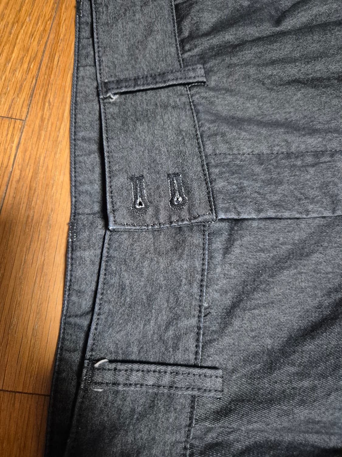 3) 어나더오피스 23AW Santiago Denim Pants (Bla 상품이미지3