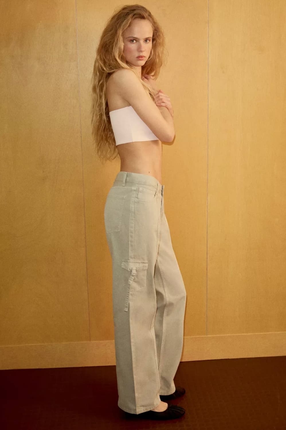 자라 스티치 카고 팬츠 상품이미지3