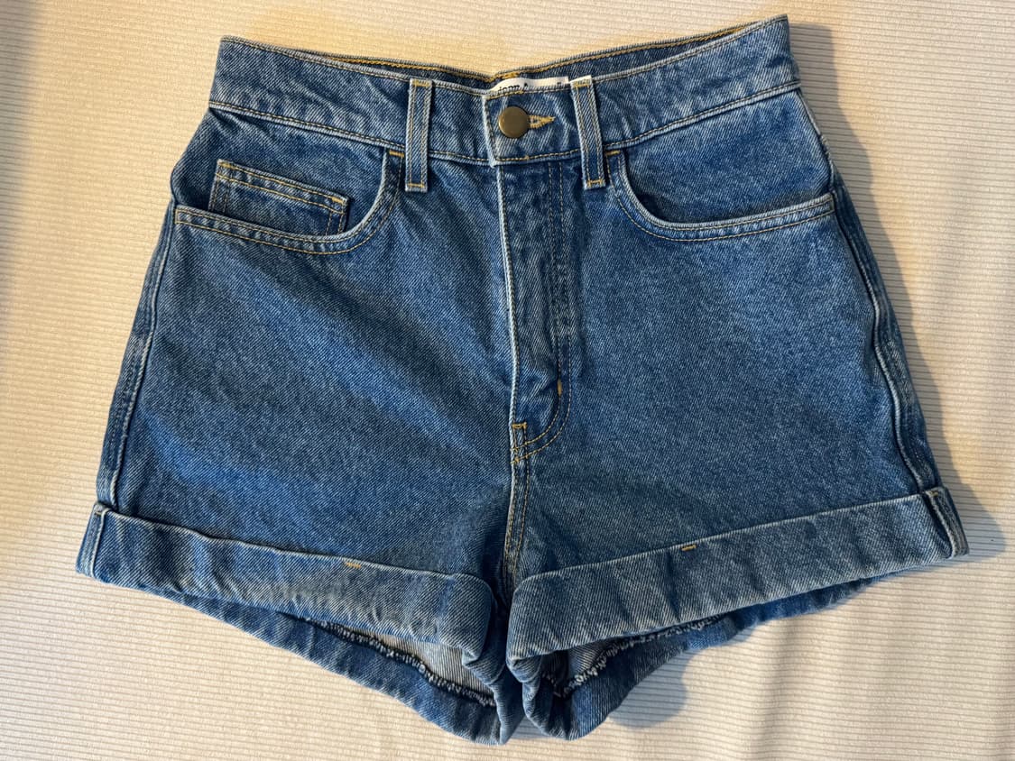 아메리칸 어패럴 데님쇼츠 판매 (미착용, 새제품) 상품이미지4