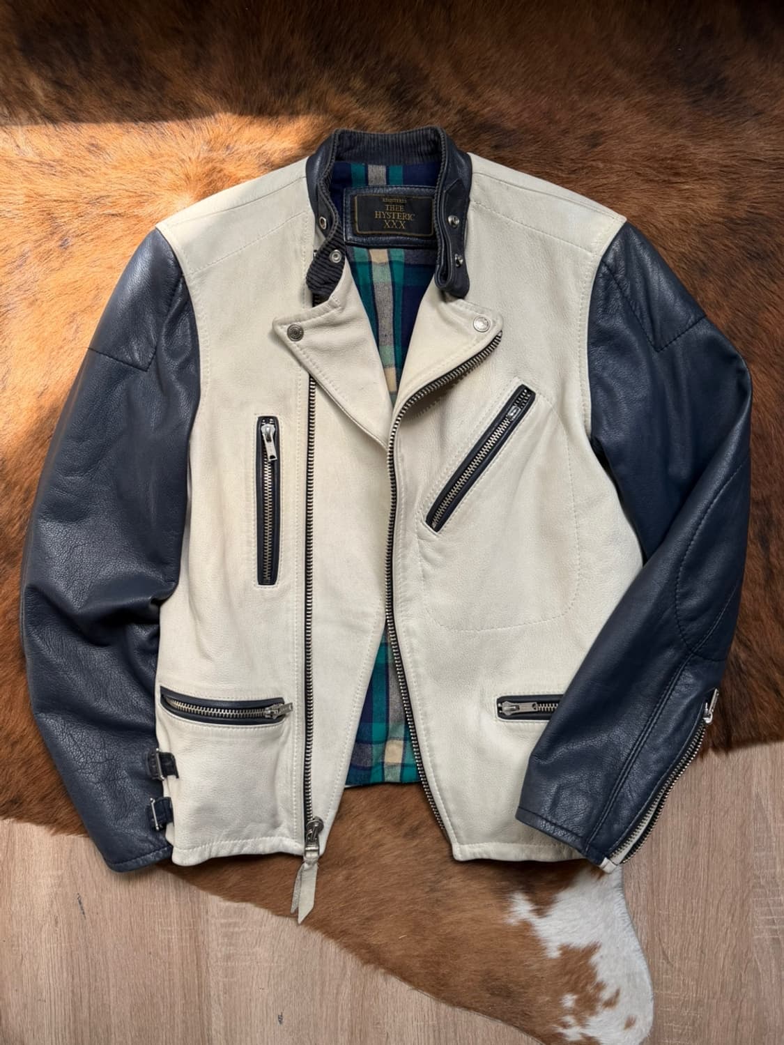 히스테릭 글래머 XXX 바이커 자켓  상품이미지1