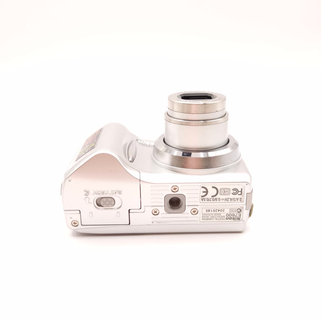 미품✨️똑딱이디카🍒 니콘 쿨픽스 7600 실버 ✨ 상품이미지5