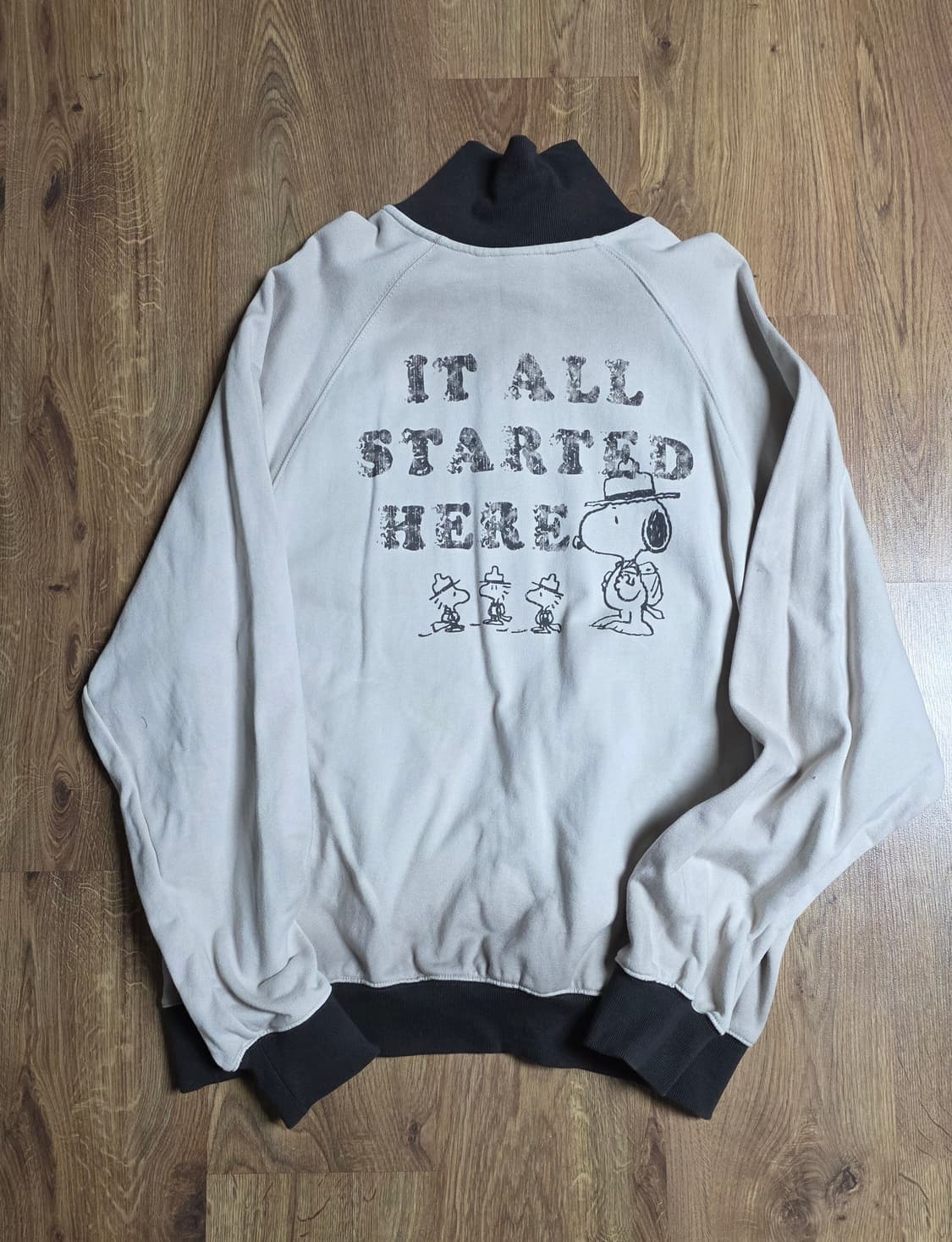 펜필드 스누피 하프집업 스웻 베이지 L 상품이미지3