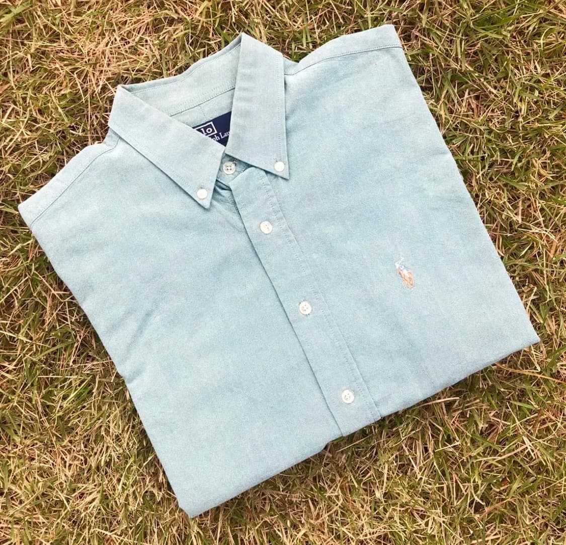 Polo Ralph Lauren Solid Shirt (Teal) 상품이미지1