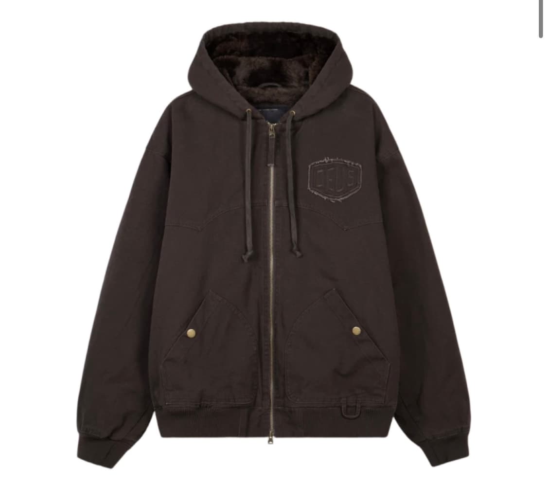 [새상품] 데우스 후드 자켓 차콜 S사이즈 상품이미지1