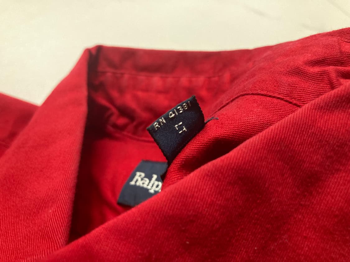 90s 폴로 랄프로렌 방패 로고 오버핏 셔츠 105-110 상품이미지5