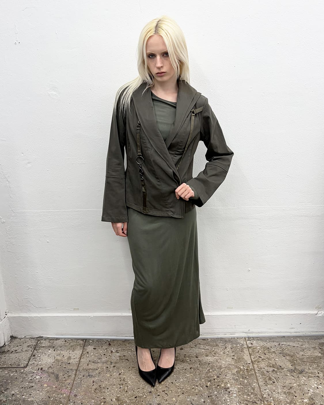 리츠코 시라하마 로프 디테일 랩 자켓 상품이미지7