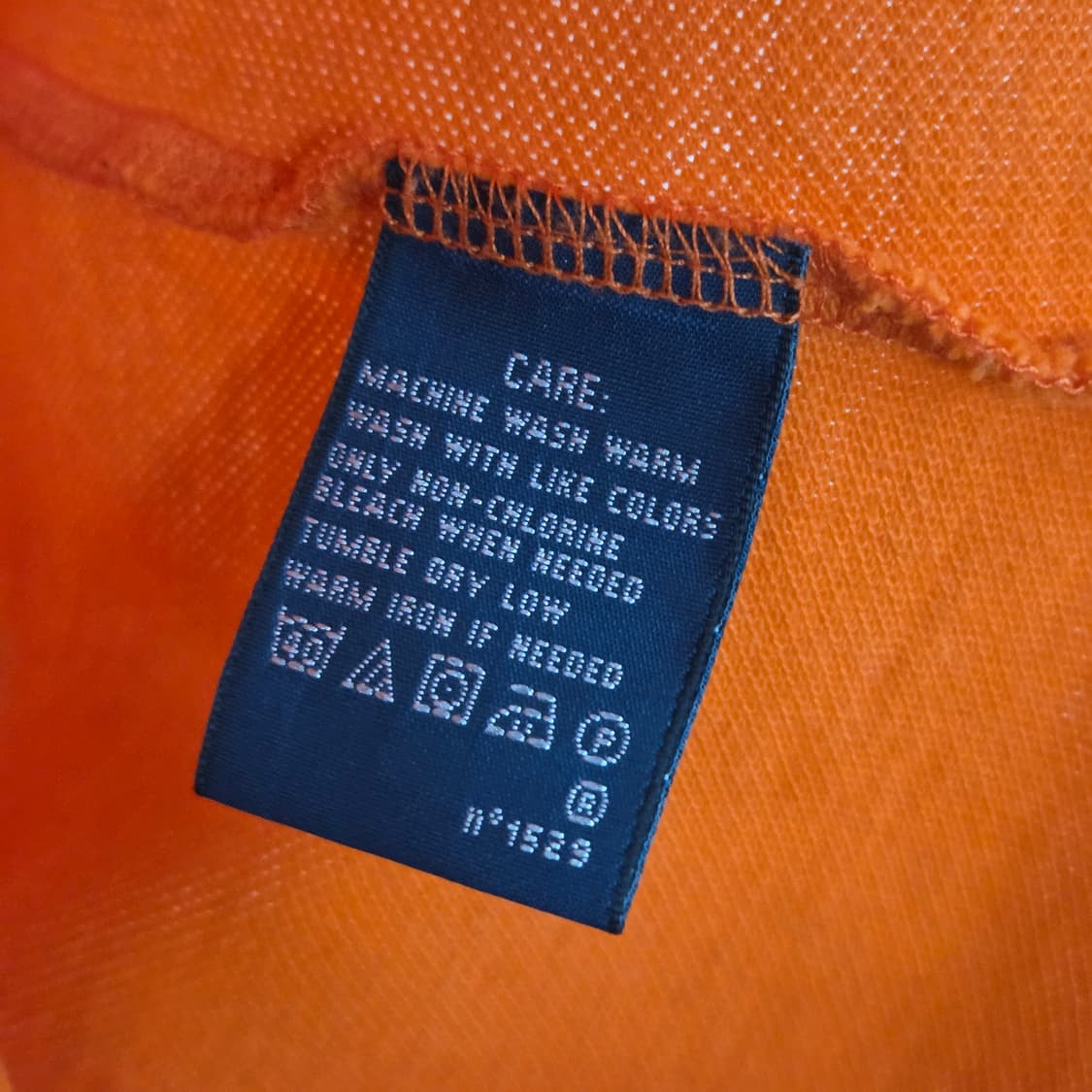 폴로랄프로렌 우먼 피케 카라티 오렌지 M  상품이미지4