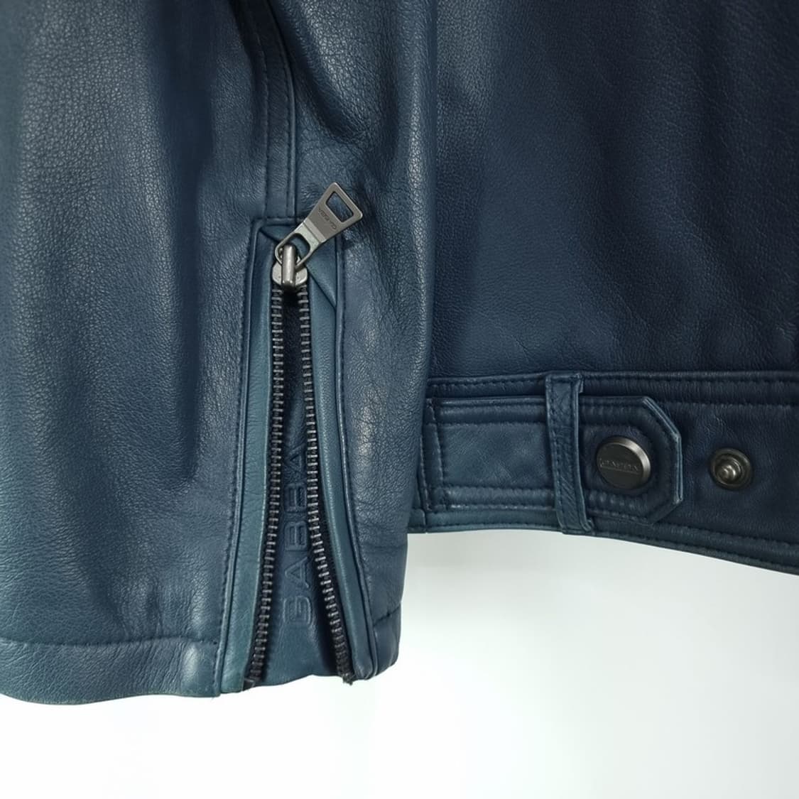 [GABBA 가바] 리얼 램스킨 양가죽 싱글 라이더 자켓 M18669 상품이미지6